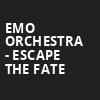 Emo Orchestra Escape the Fate, Orpheum Theatre, Wichita