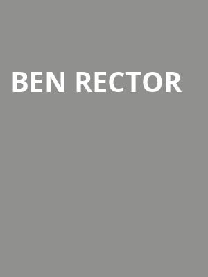 Ben Rector, The Cotillion, Wichita