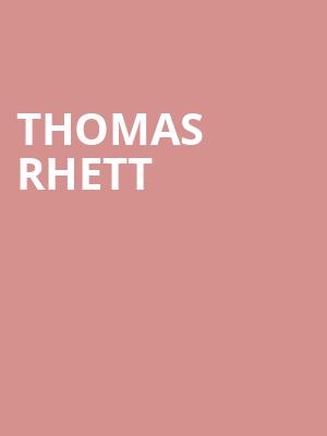 Thomas Rhett Poster
