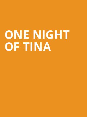 One Night of Tina, Orpheum Theatre, Wichita