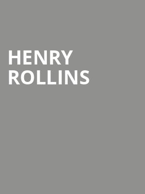 Henry Rollins, Orpheum Theatre, Wichita